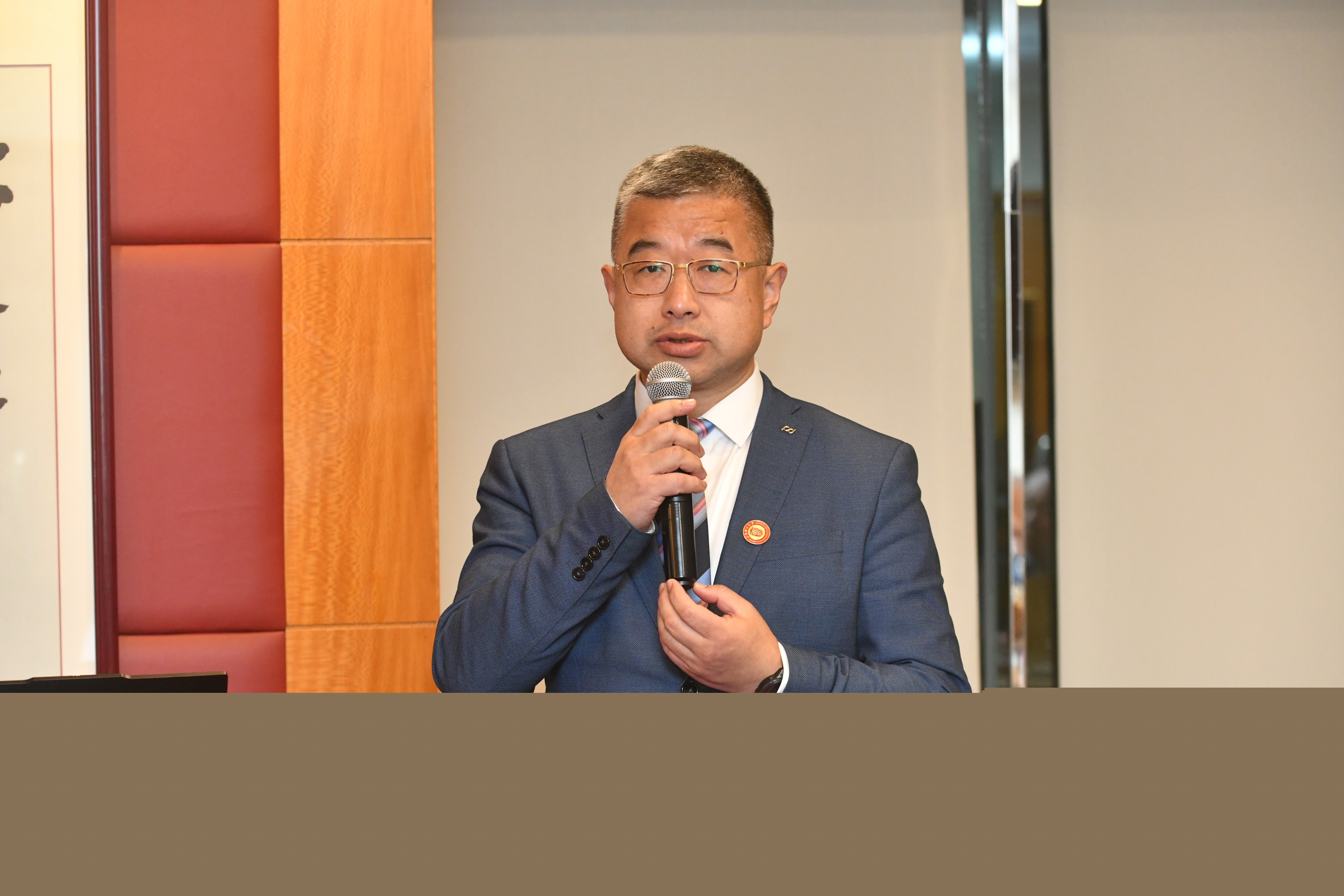 會(huì)長王東哲致辭